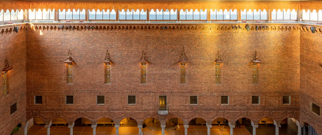 Interior of Stockholm City Hall